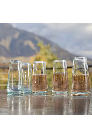 Set Of 6 Champagne Glass in Clear | Revolve Clothing (Global)