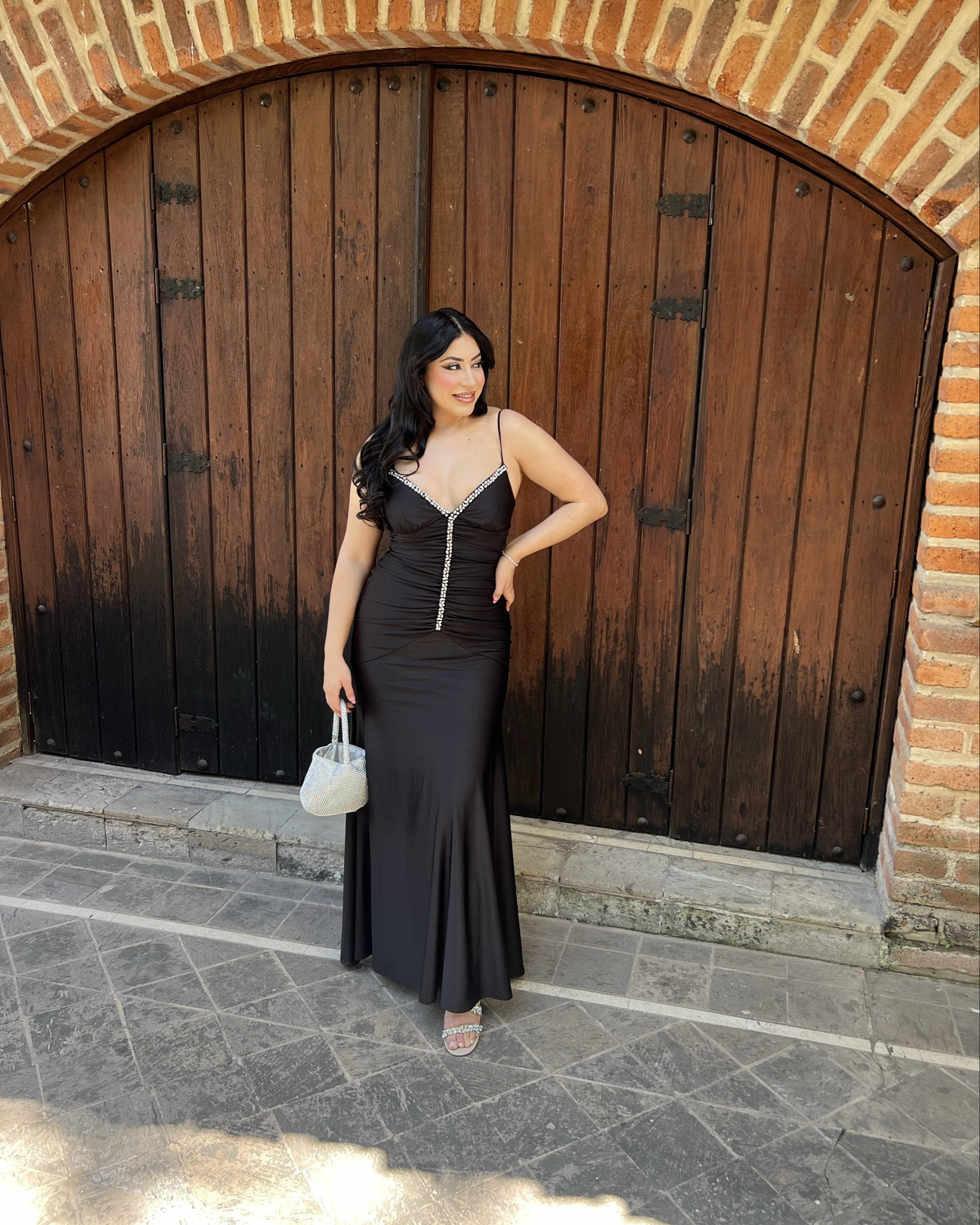 All black wedding guest dress 🖤

#LTKSpringSale #LTKgrwm #LTKWedding