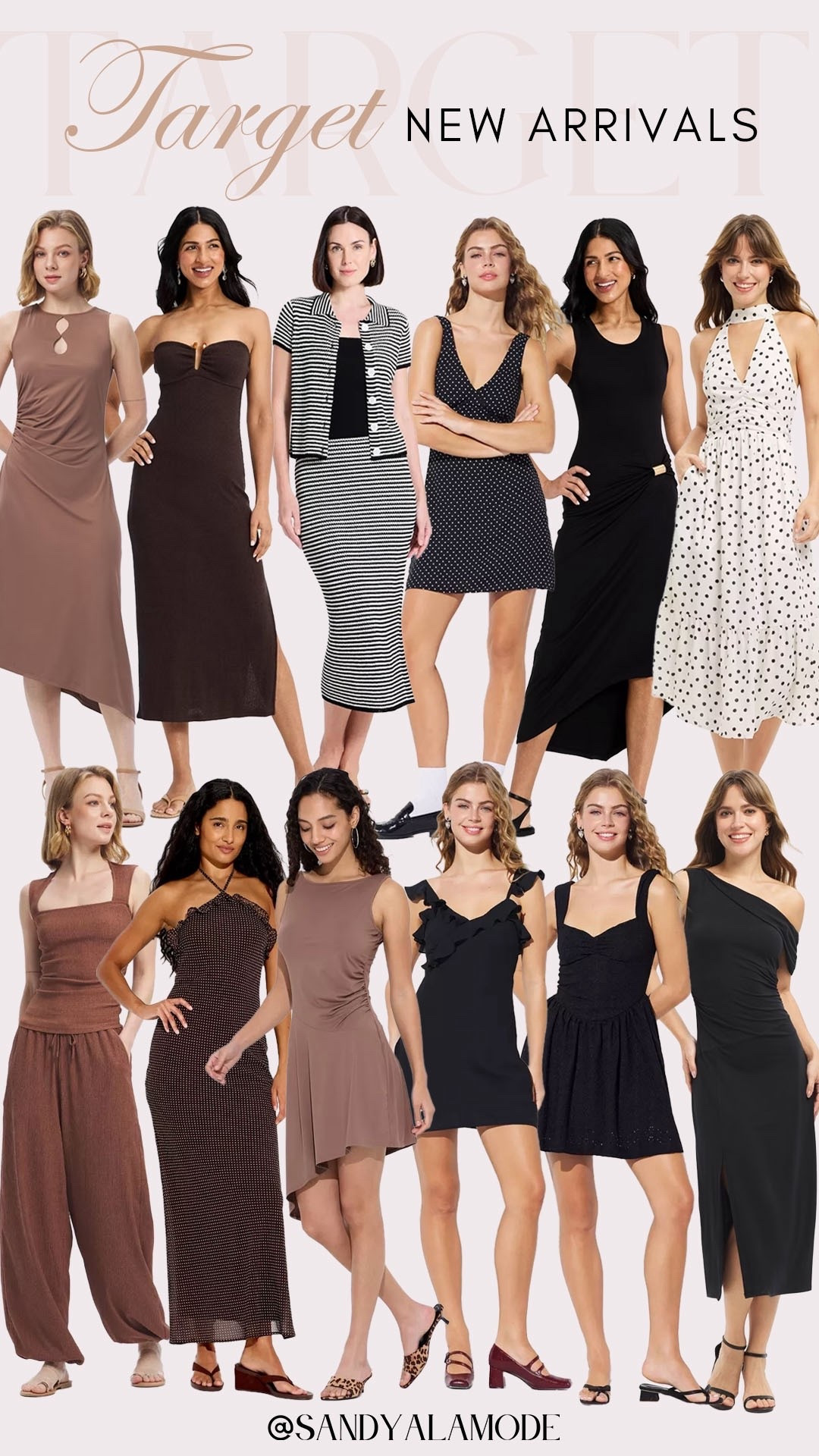 Target finds. Target fashion. Target new arrivals. Target neutral summer style. Target black summer dress. Target tan summer dress. Neutral summer style  

#LTKgrwm #LTKSeasonal #LTKootd