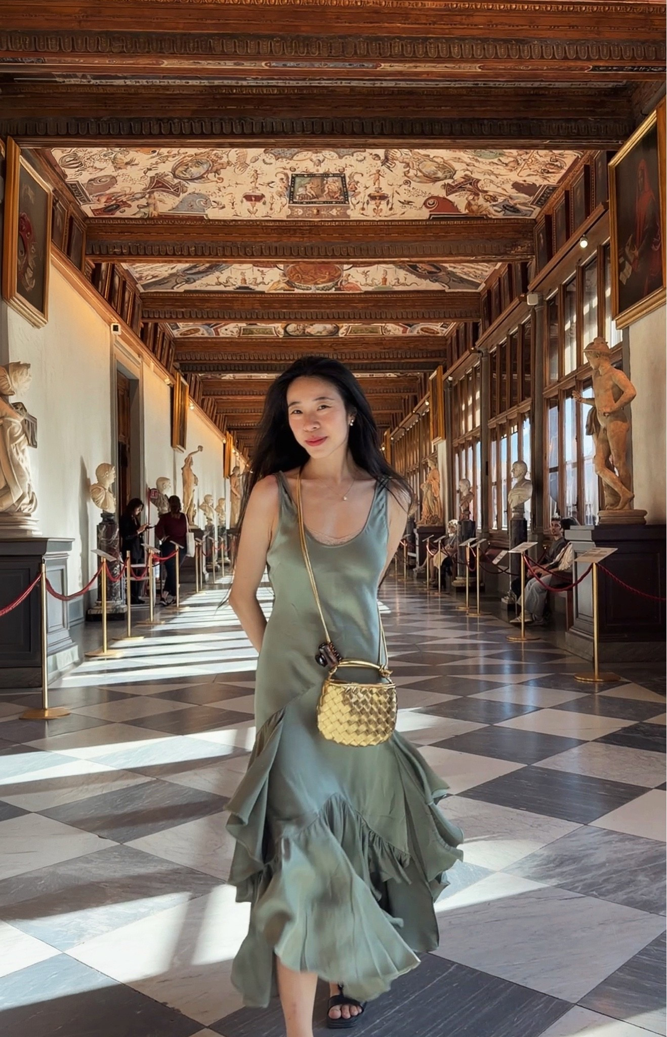 Silk summer sage green dress

#LTKgrwm #LTKWedding #LTKTravel