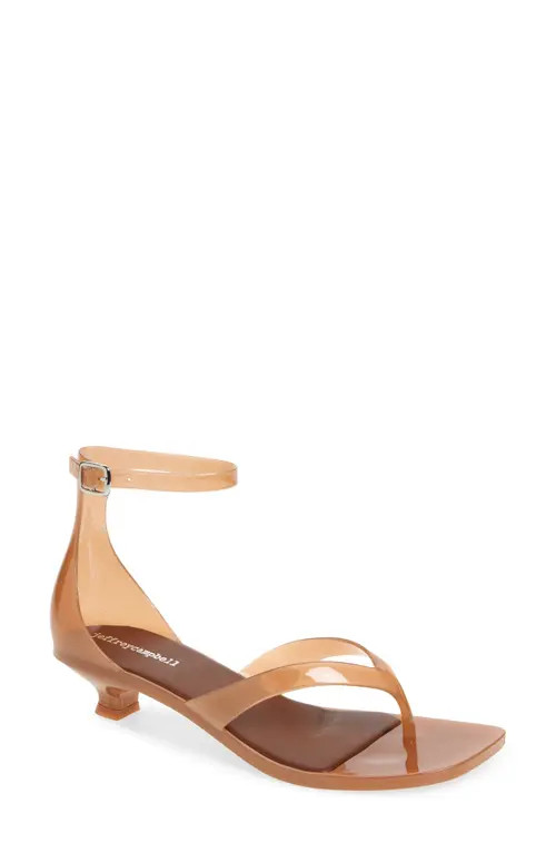 Jeffrey Campbell Gummy Ankle Strap Sandal in Caramel at Nordstrom, Size 9 | Nordstrom