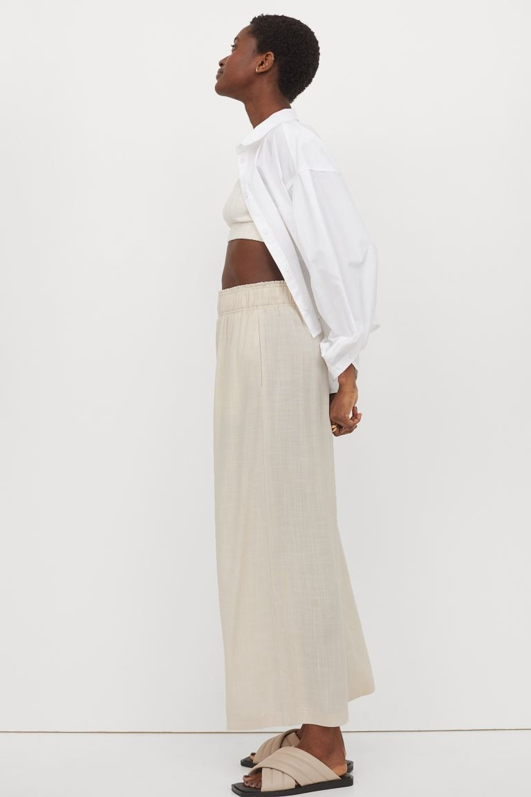 Crop Pull-on Pants | H&M (US + CA)