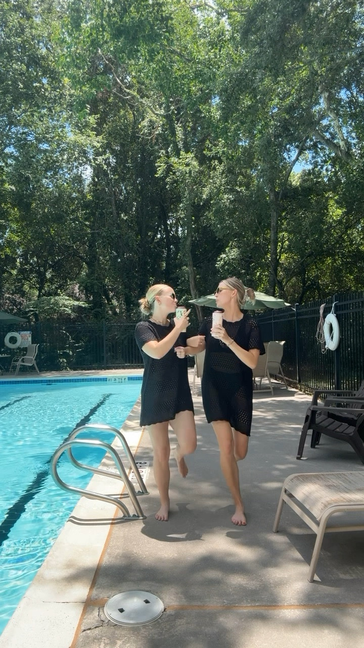 Swim outfit - bikini in M, coverup in size S

#LTKStyleTip #LTKSwim #LTKVideo