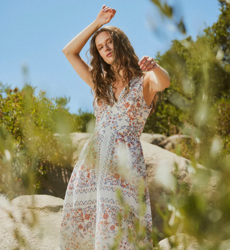 Constance Ankle Dress | La Ramos | Cleobella