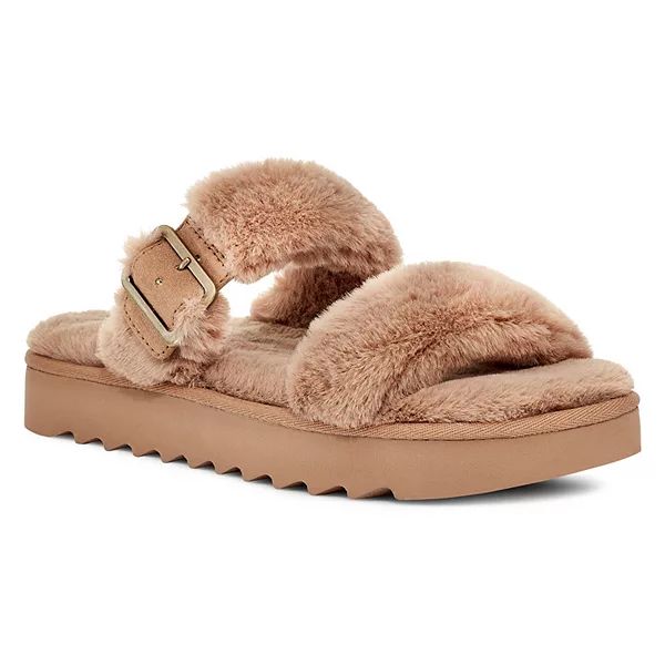 Koolaburra by UGG Furr-ah Women's Faux-Fur Slipper Sandals | Kohl's