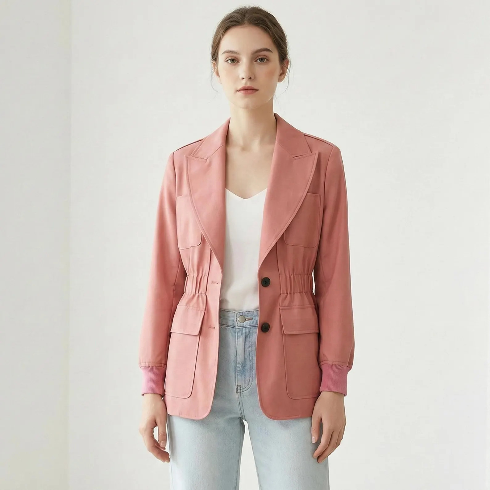 Kate Middleton Inspired Orange Blazer: 70s Safari Style Utility Jacket | Etsy (US)