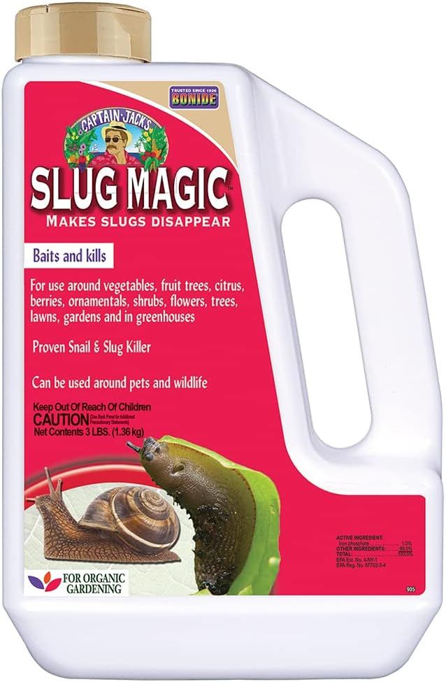 Bonide 905 037321009054 Slug Magic Granules, 3 lbs | Amazon (US)