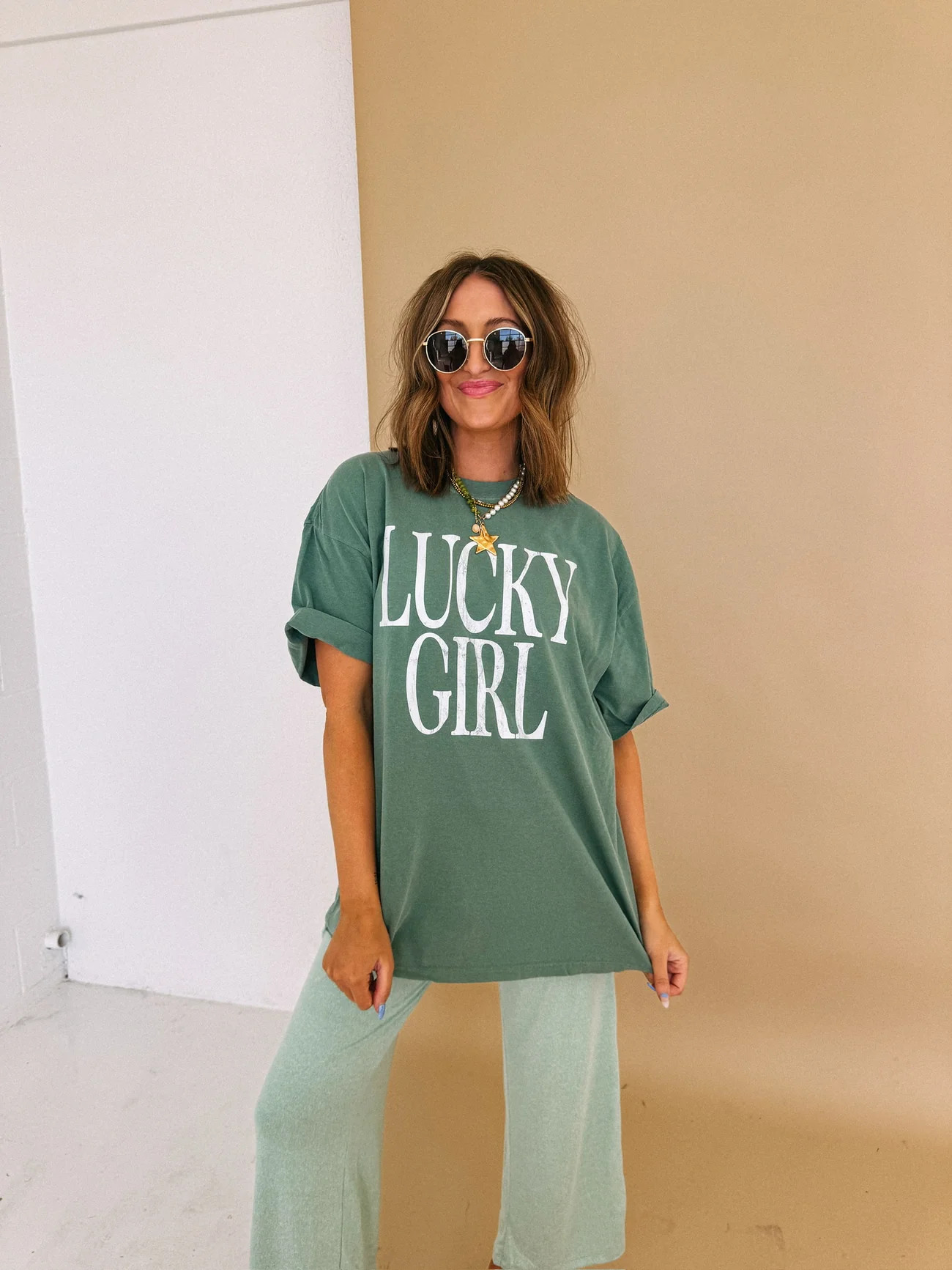 ETTA OG | lucky girl graphic tee | Etta+East