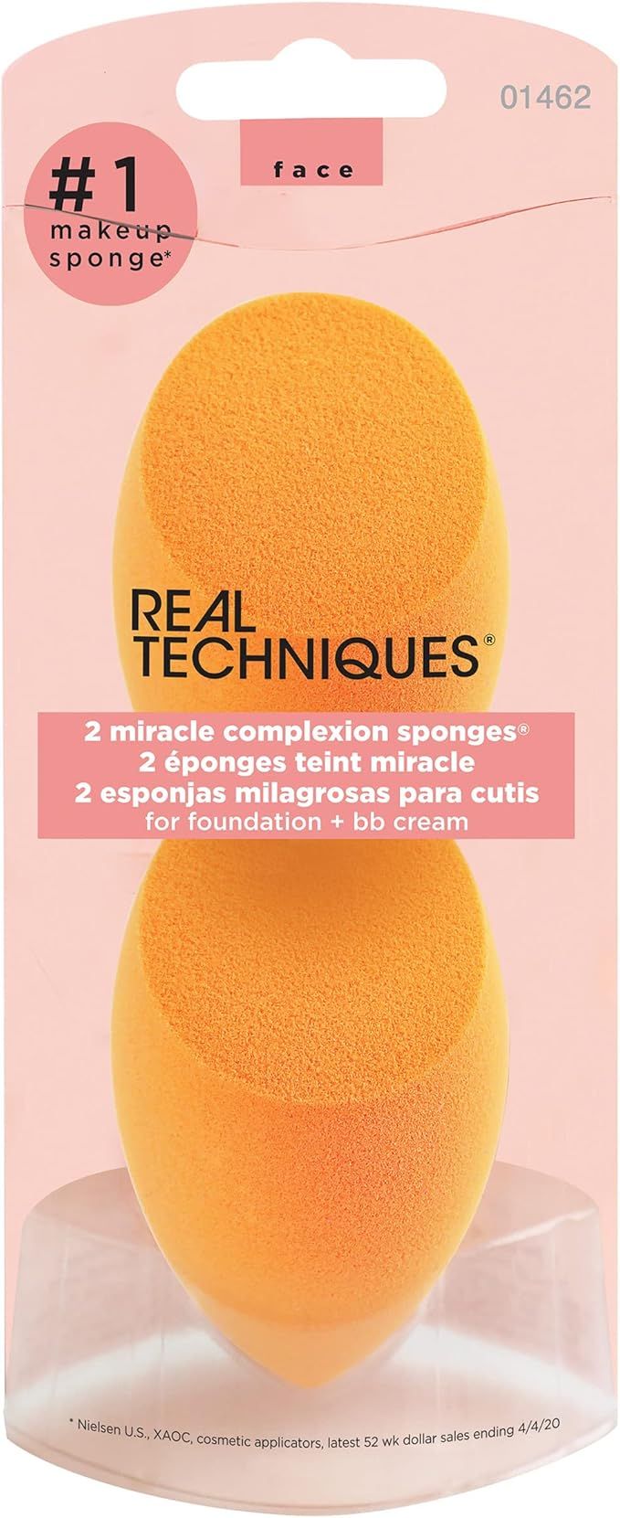 Real Techniques Miracle Complexion Sponge - Pack of 2 | Amazon (UK)