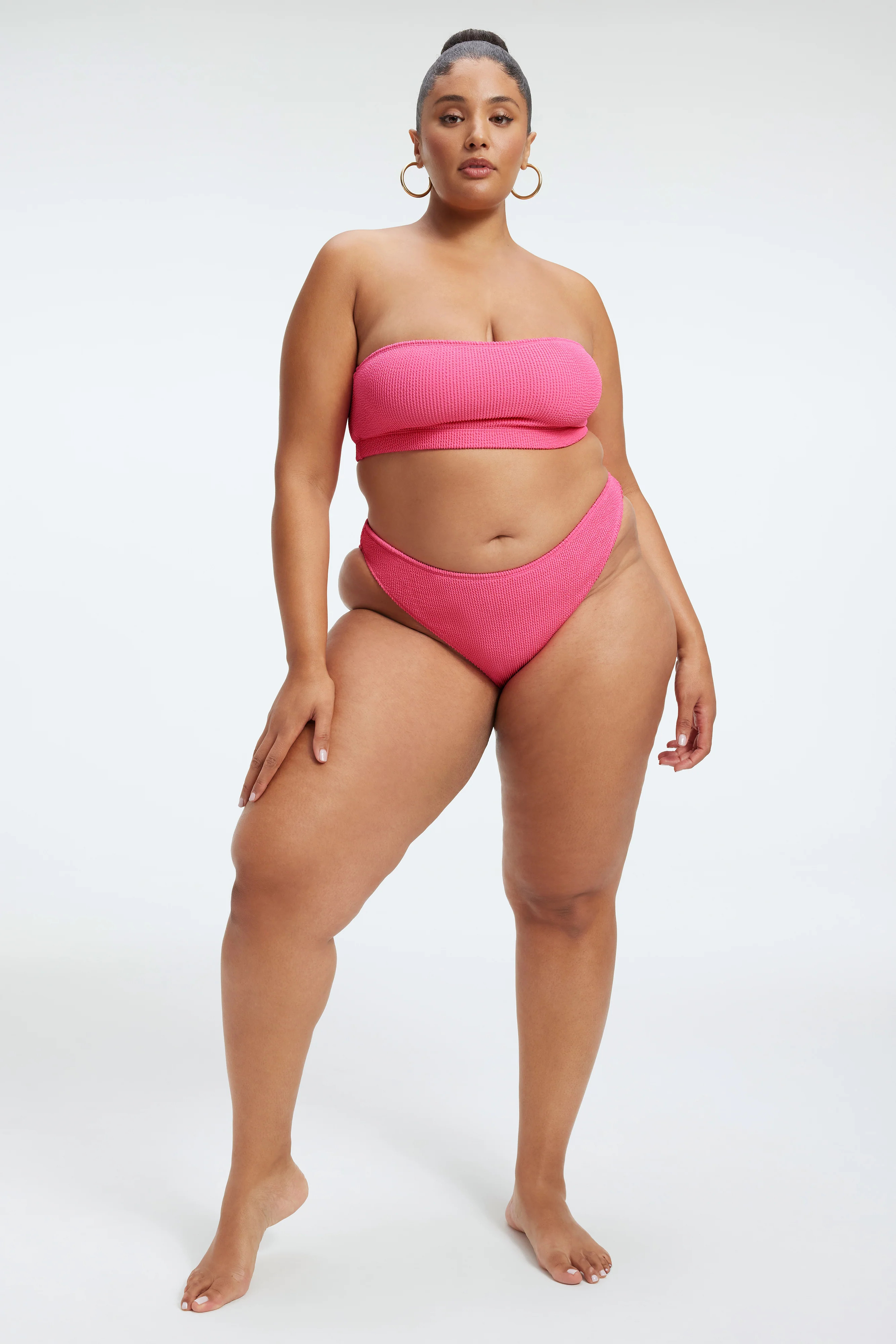 ALWAYS FITS GOOD WAIST CHEEKY | BRIGHTPINK001 | Good American