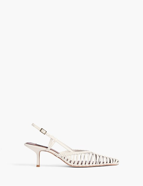 Cora Weave Slingback Heels | David Jones (Australia & New Zealand)