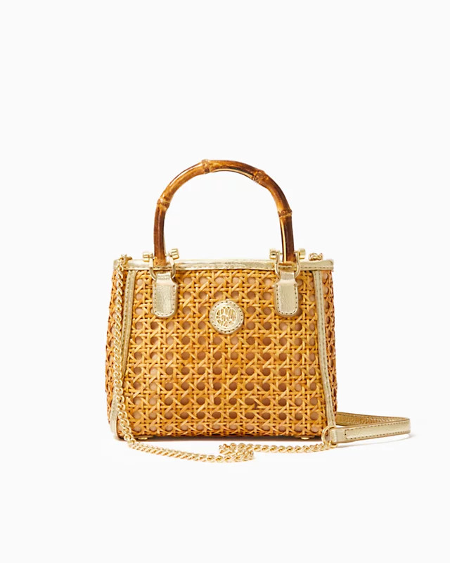 Adrian Cane Mini Bag | Lilly Pulitzer