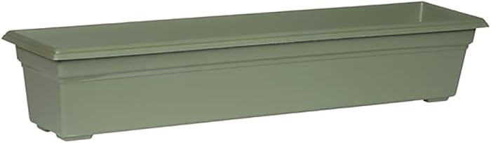 Root & Vessel 16360, Sage, Countryside Flower Box Planter, 36-Inch | Amazon (US)