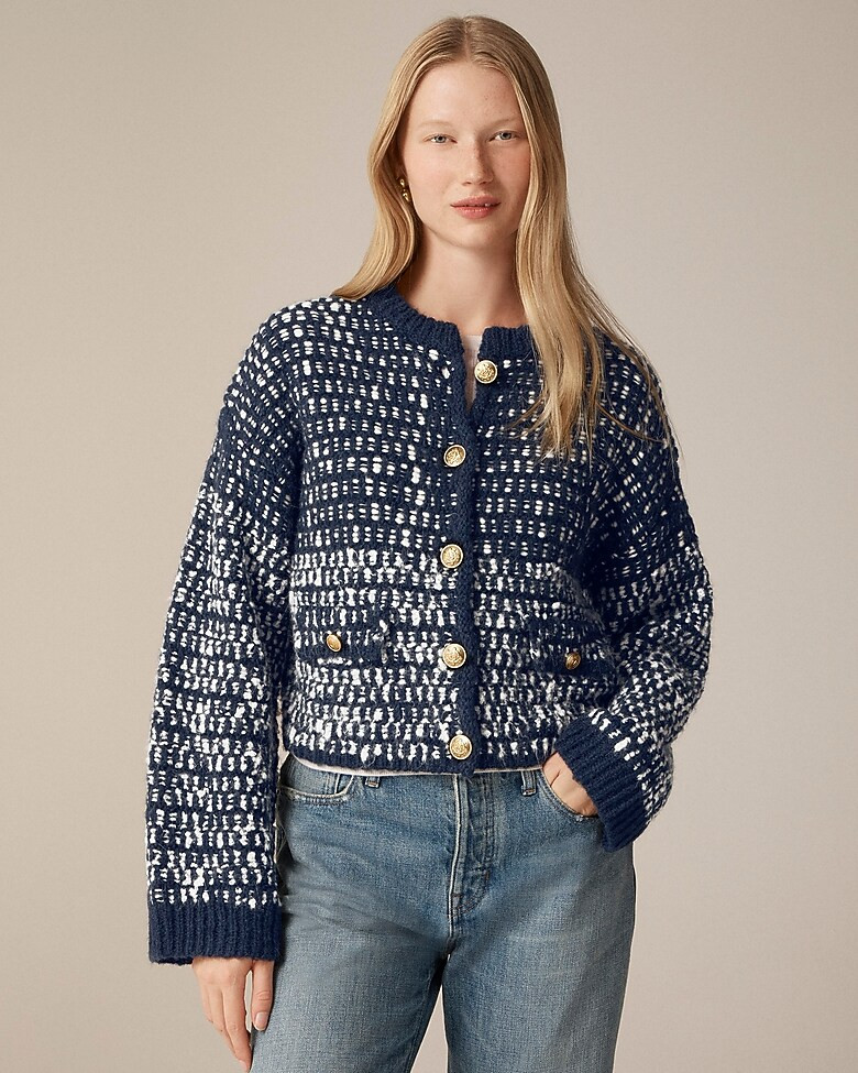 Relaxed jacket in tweed | J. Crew US