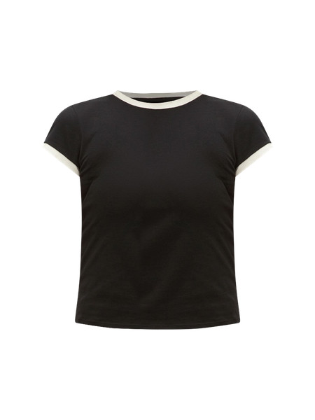 Organic Cotton Ringer Baby Tee | Women's Short Sleeve Shirts & Tee's | lululemon | Lululemon (US)