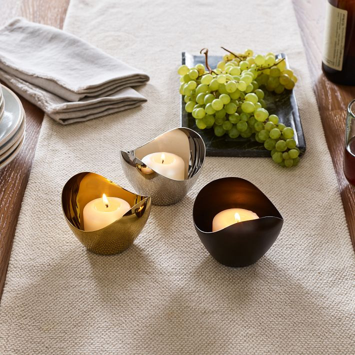 Kuba Metal Votives | West Elm (US)