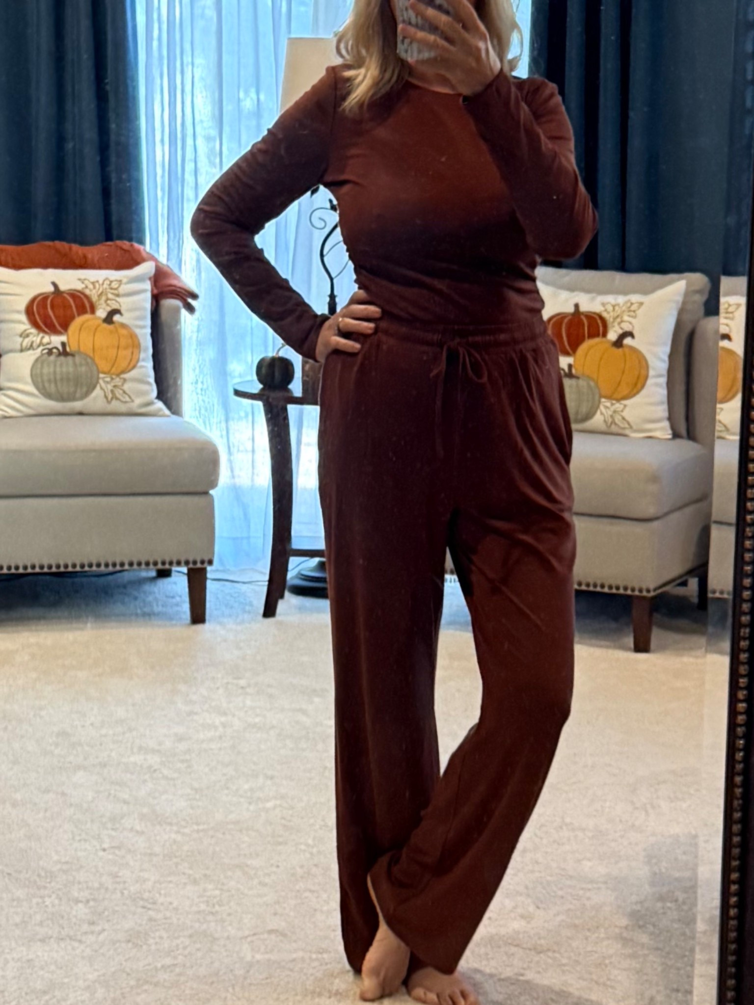 Will be ordering this in more colors! Light weight,  so perfect all winter in Arizona! Stretches but not baggy - soft! Comes in so many colors! Linking this and my favorite color options !

#LTKActive #LTKStyleTip #LTKOver40