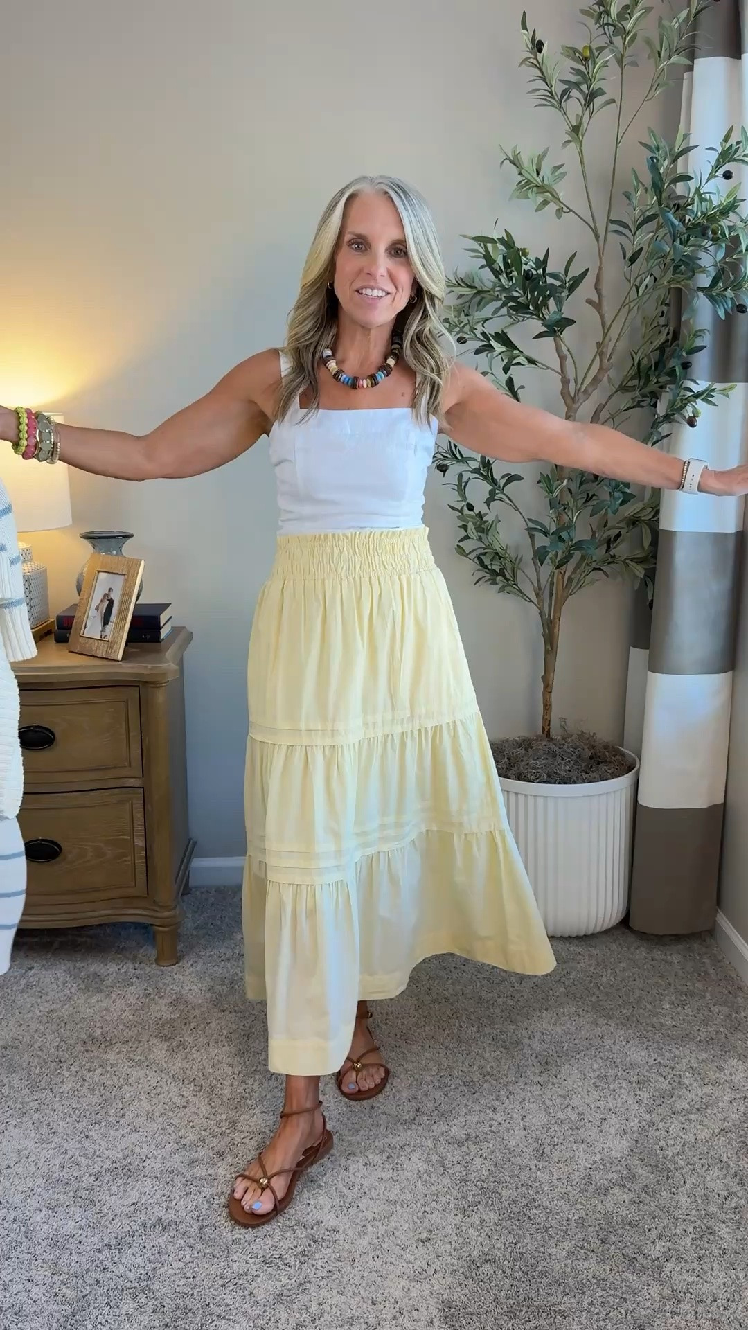 LOVE isn’t a strong enough word for how I feel about this skirt. Wearing XS in all pieces. Cute for everyday, work, vacation.

#LTKootd #LTKdayinmylife #LTKOver40