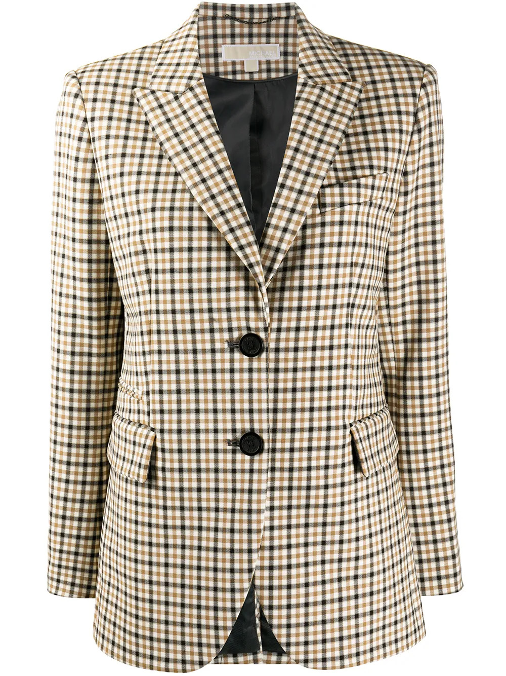 checked blazer | Farfetch Global