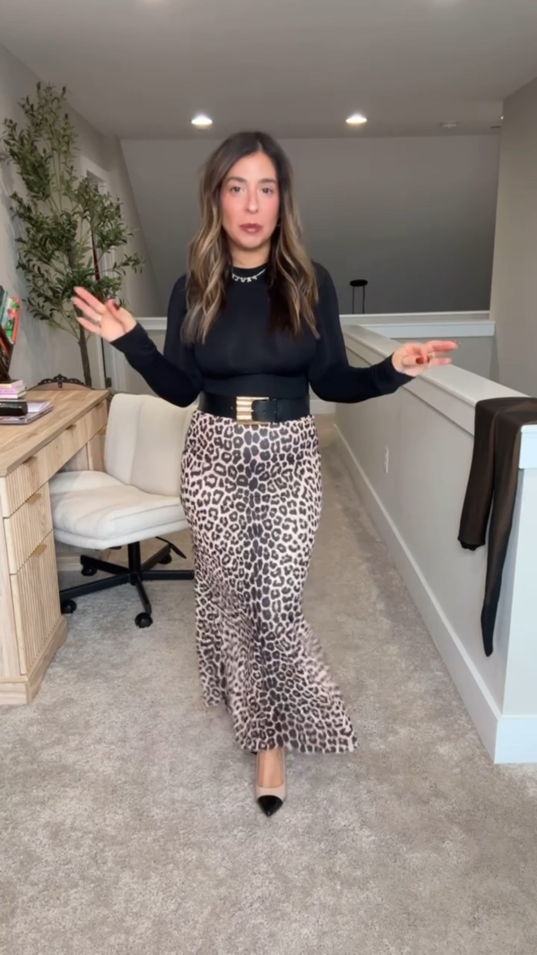 Stop it right now with this gorgeous leopard skirt and black bodysuit combo. I am completely shocked by the quality of this entire outfit and I am loving the way it looks. Everything feels designer, but is so affordable and I’m loving how this came together. 

#LTKSeasonal #LTKPetite #LTKMidsize