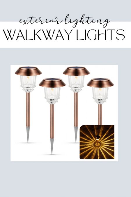 We could not be more thrilled with our outdoor walkway lights!

#LTKFind #LTKSeasonal #LTKhome