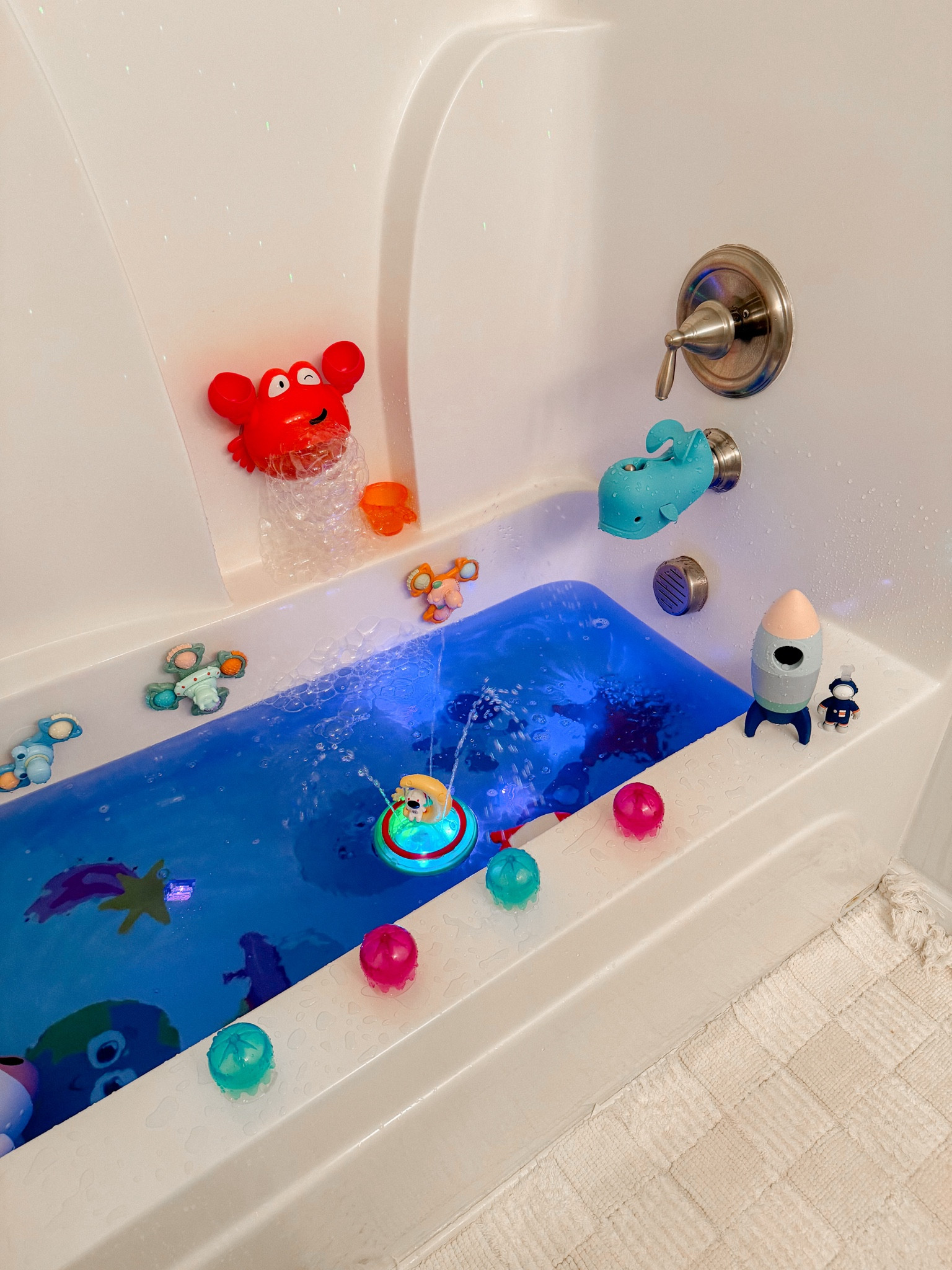 Space themed bath