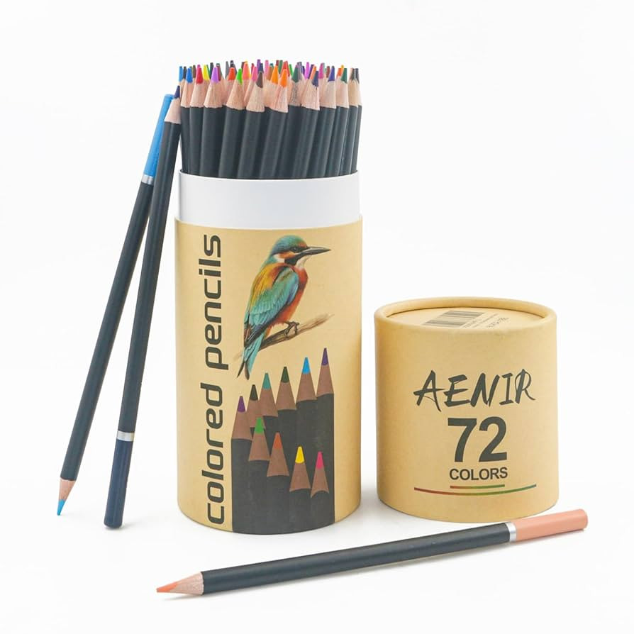 Colored Pencils for Adult Coloring Books, 72 Colors Drawing Pencils with Oil-Based Cores, Profess... | Amazon (US)