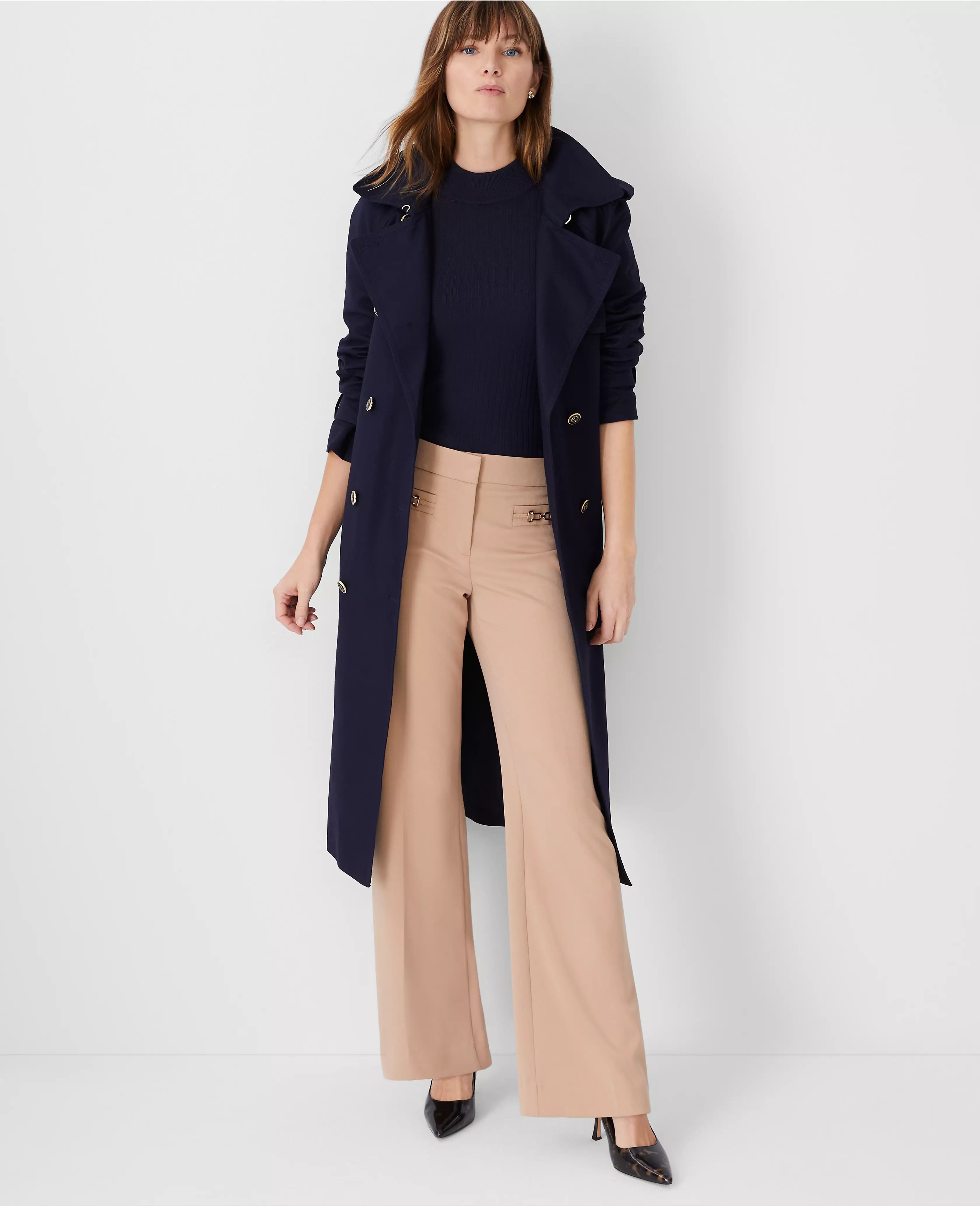 The Chain Pocket Boot Cut Pant | Ann Taylor (US)