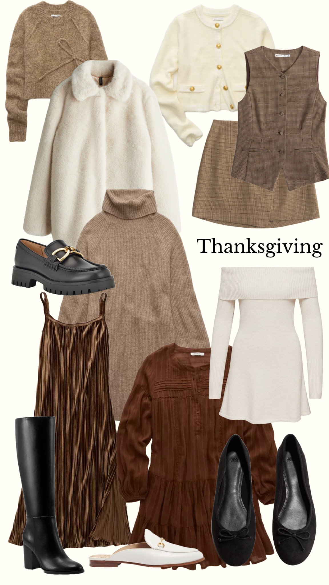 Thanksgiving Outfit Moodboard 

#LTKHoliday #LTKStyleTip #LTKSeasonal