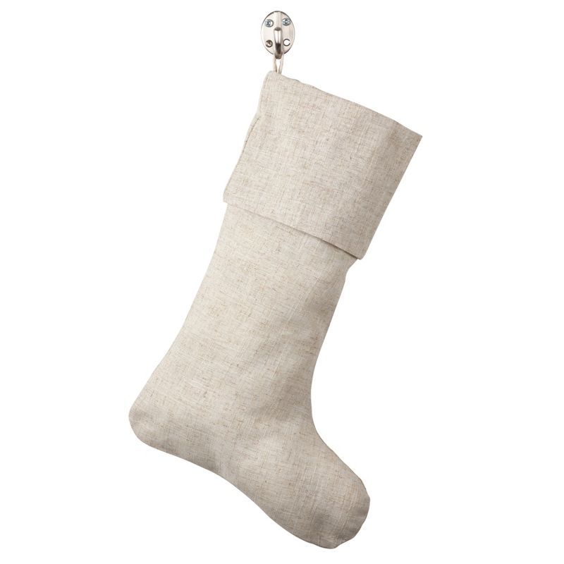 Saro Lifestyle Solid Color Toscana Christmas Stocking | Target