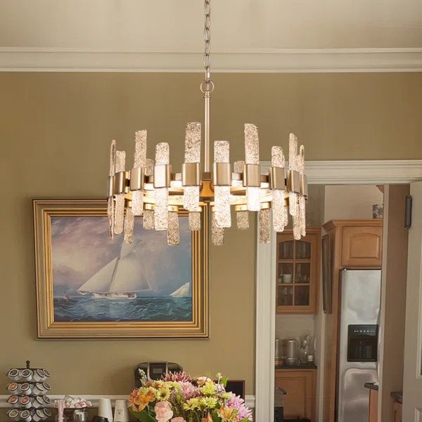Elie 6 - Light Classic Chandelier with Crystal Accents | Wayfair Professional
