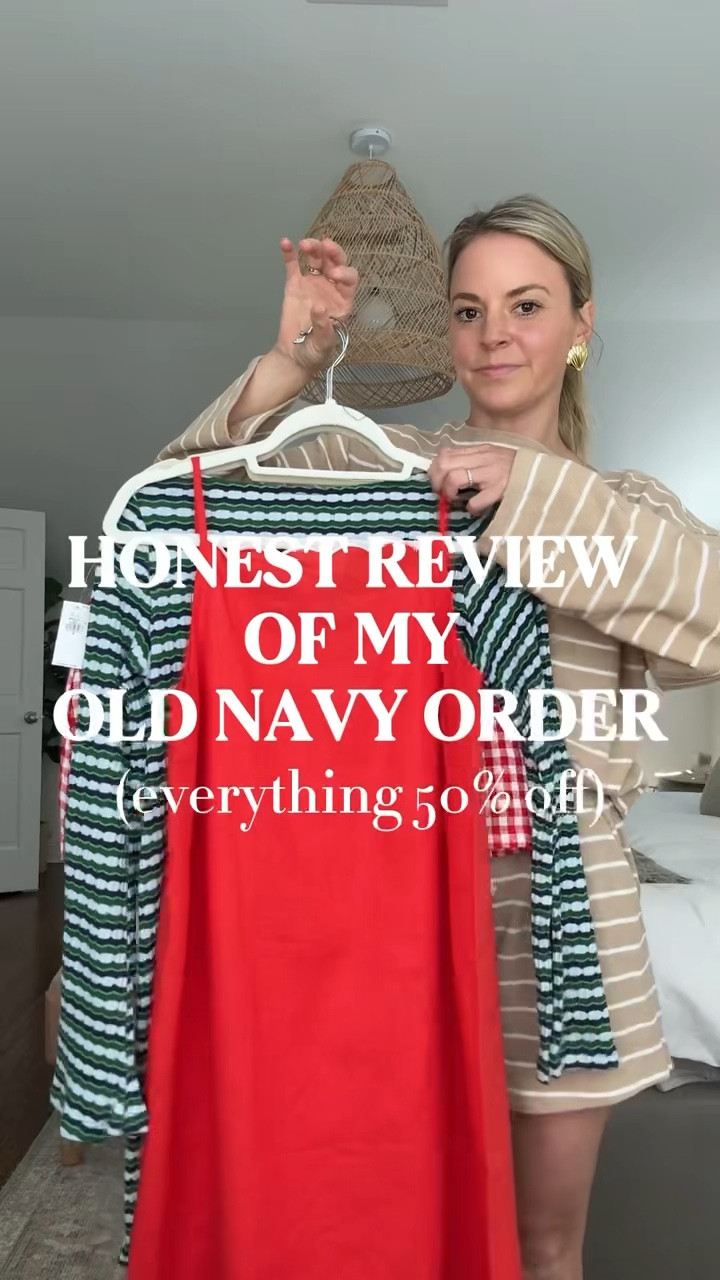 50% off Old Navy!! I’m 5’5 Wearing all smalls, but maybe needed an XS in the plaid skirt 

#LTKSaleAlert