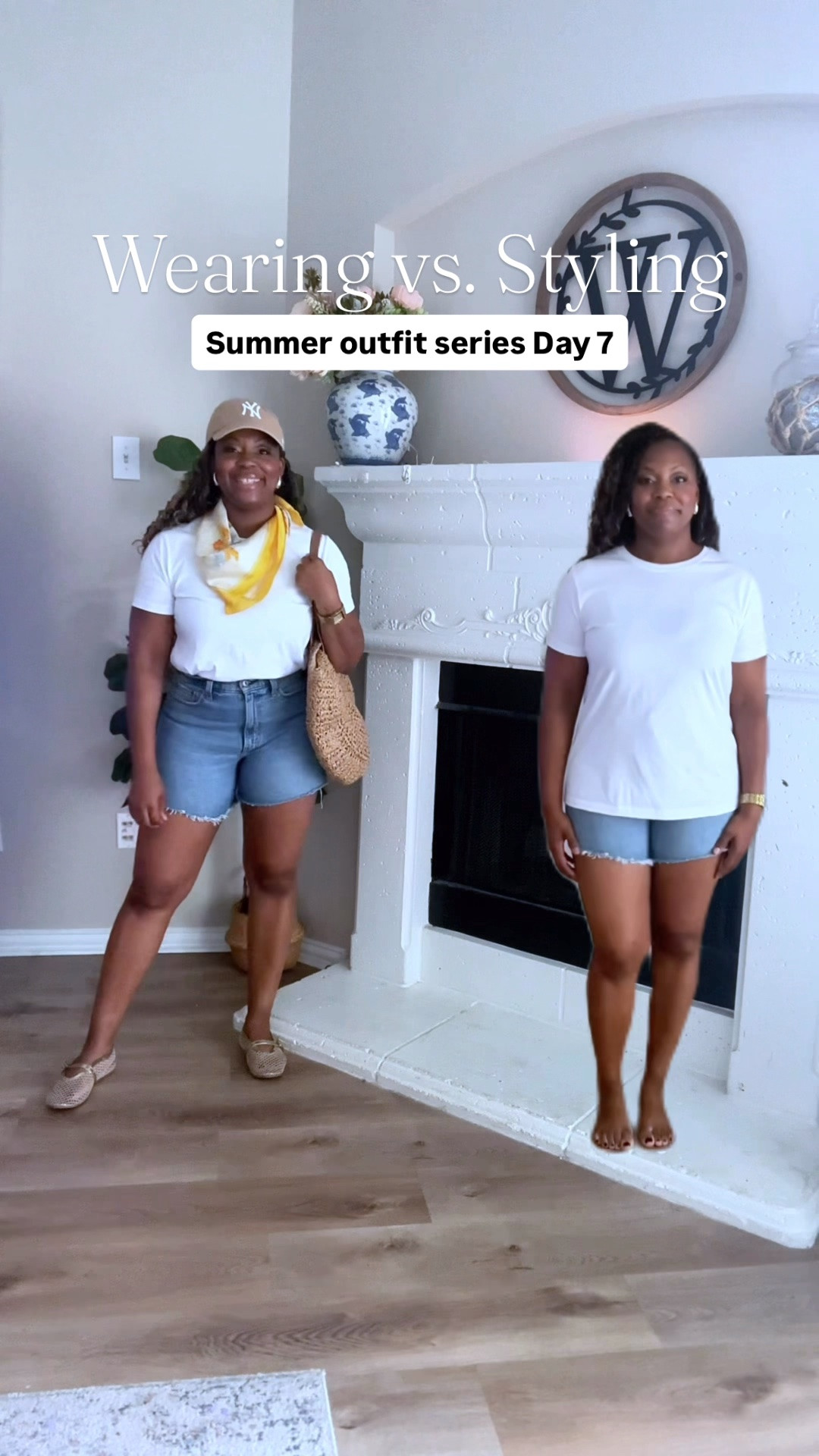 Summer outfit idea Day 7

Style tip: if you don’t know what to wear, start with a classic white tee in your favorite denim shorts, jeans, skirt, or pants, and you can build from there. Accessorize how you like and make it your own.👌🏽

#LTKootd #LTKmomlife #LTKgrwm