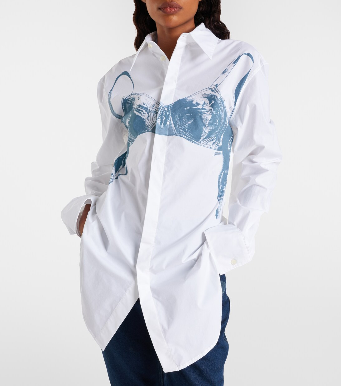 Printed cotton-blend shirt | Mytheresa (US/CA)