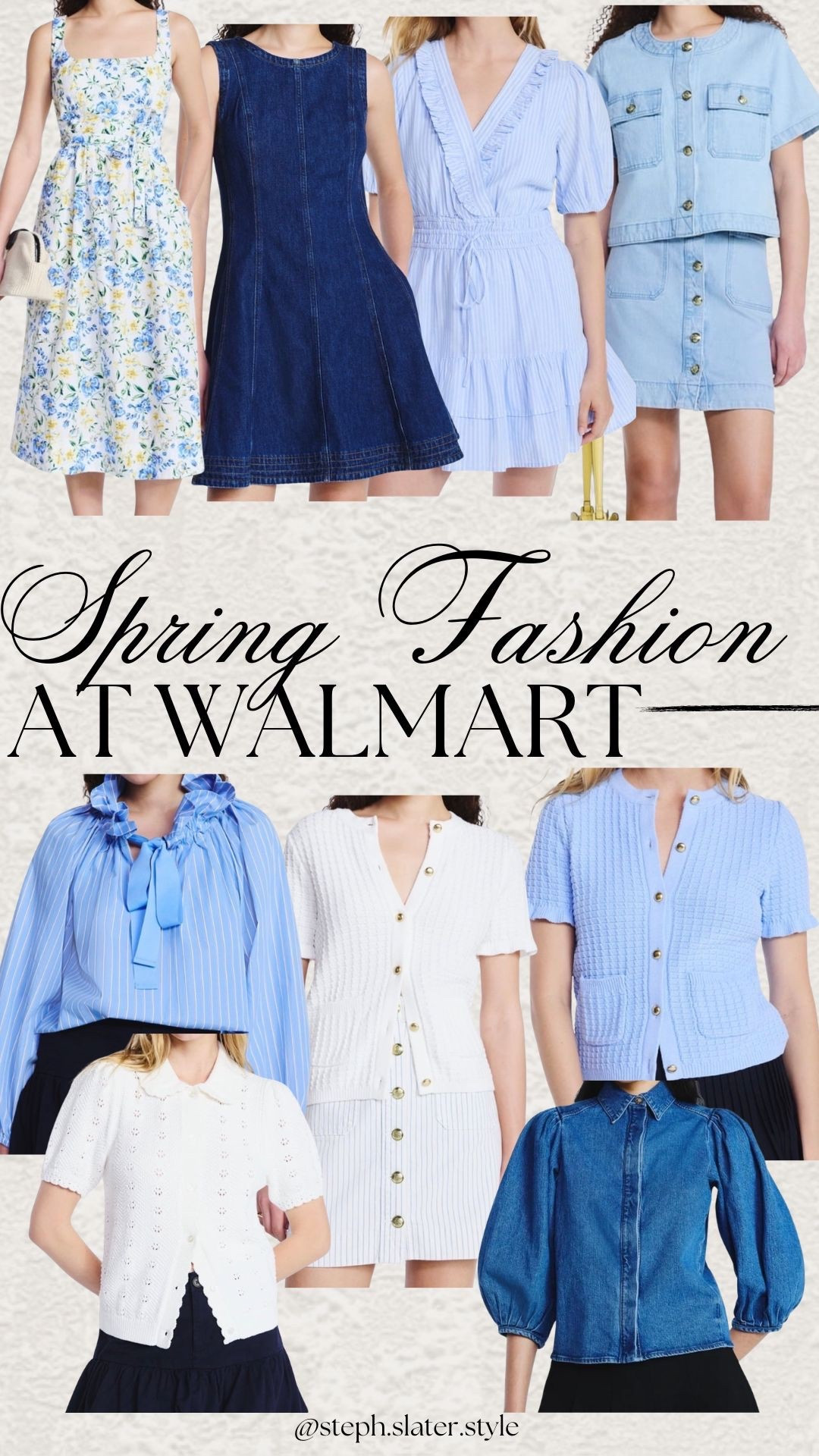 Spring fashion from Walmart 💙

#LTKOver40 #LTKSeasonal #LTKootd