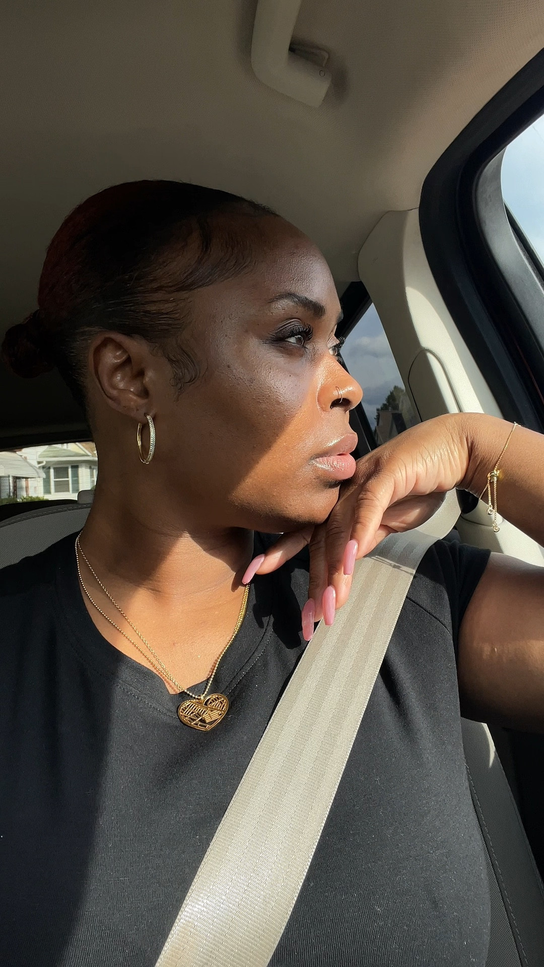 How to do a sleek low bun on natural hair and thin edges! 

#LTKBeauty #LTKStyleTip #LTKU