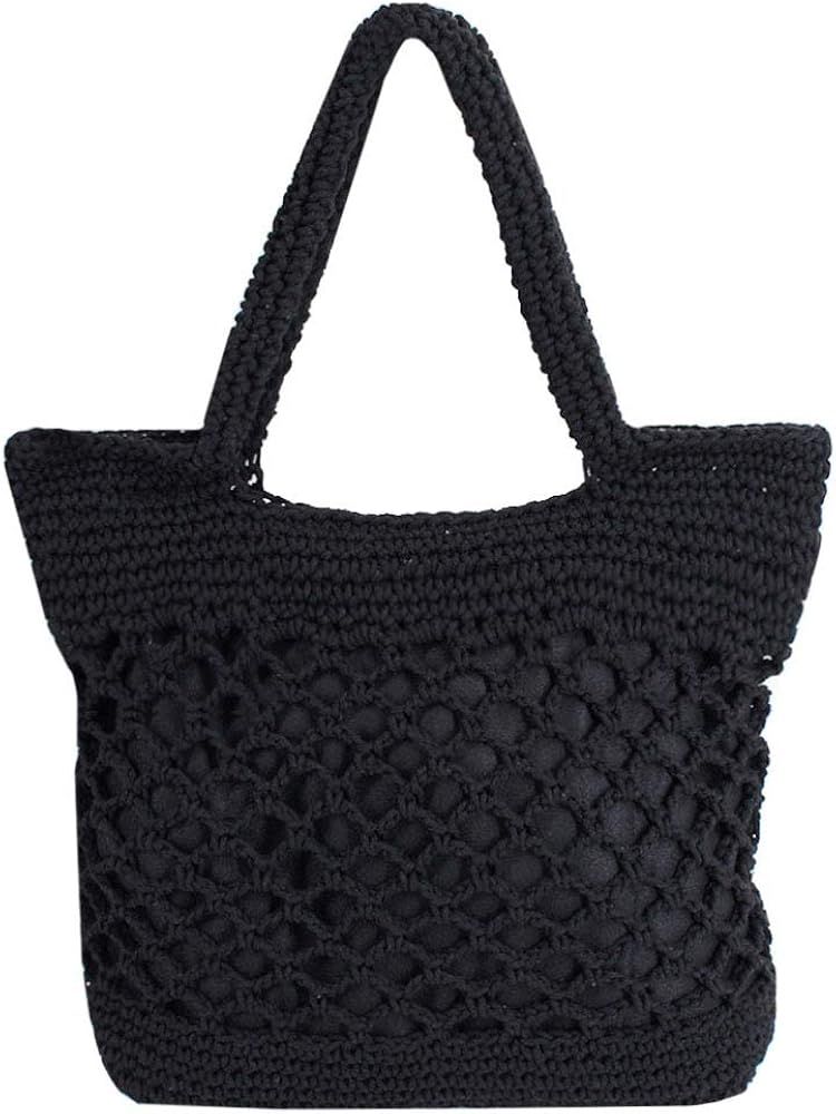 Goclothod Fashion Handbags Women Woven Straw Bag Summer Beach Tote Purse | Amazon (US)