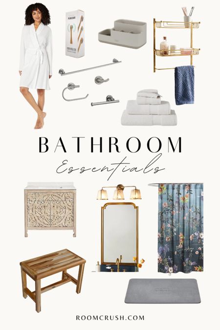 Refresh your bathroom with these modern home decor finds that will elevate your space, bathroom essentials, home finds for your bathroom 

#LTKhome #LTKFind