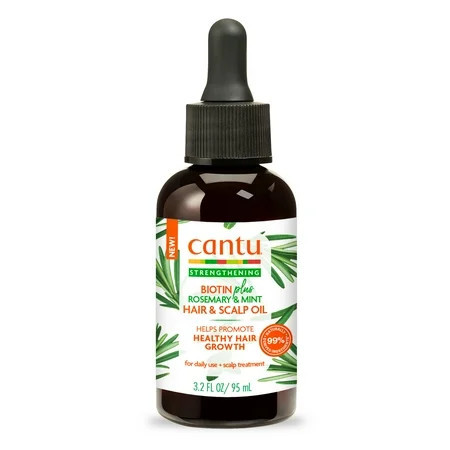 Cantu Biotin-Infused Strengthening Hair & Scalp Oil 3.2 fl oz | Walmart (US)