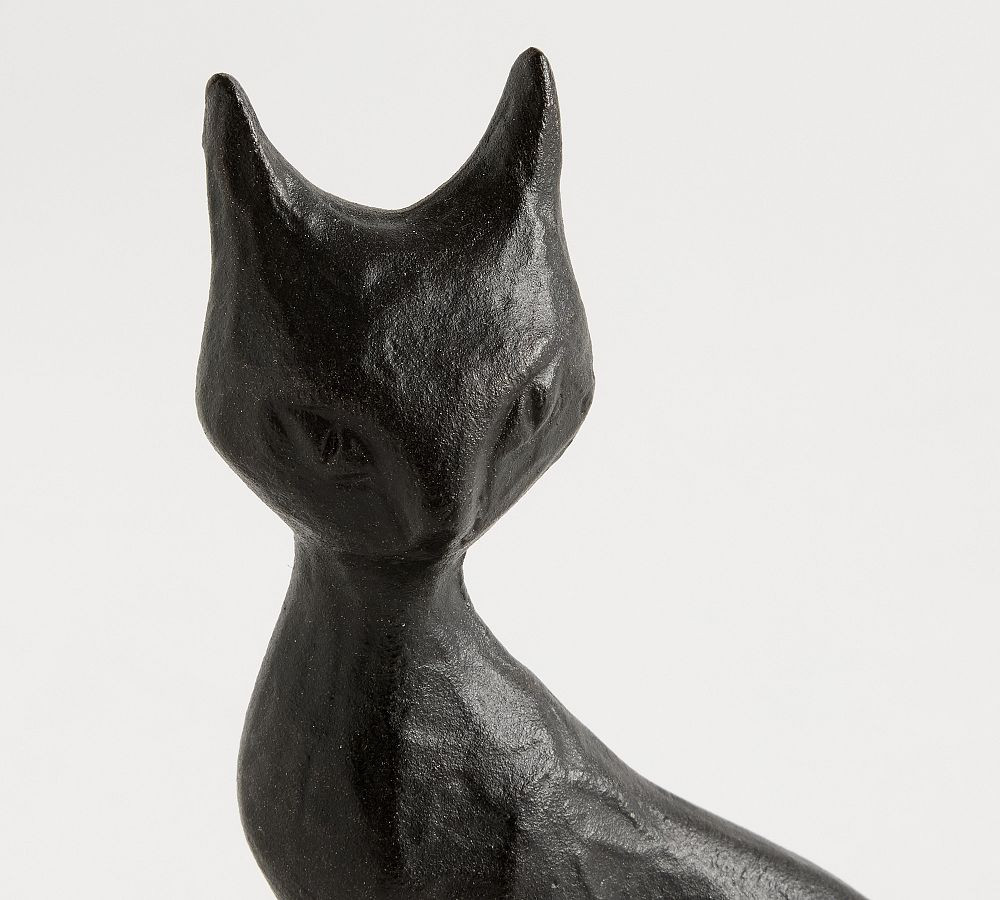 Sculpted Bronze Cat | Pottery Barn (US)