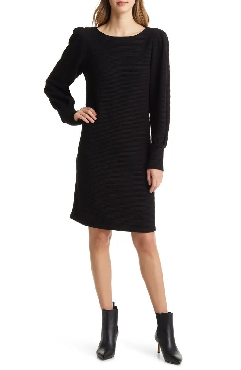 PUFF SLEEVE SWEATER DRESS | Nordstrom