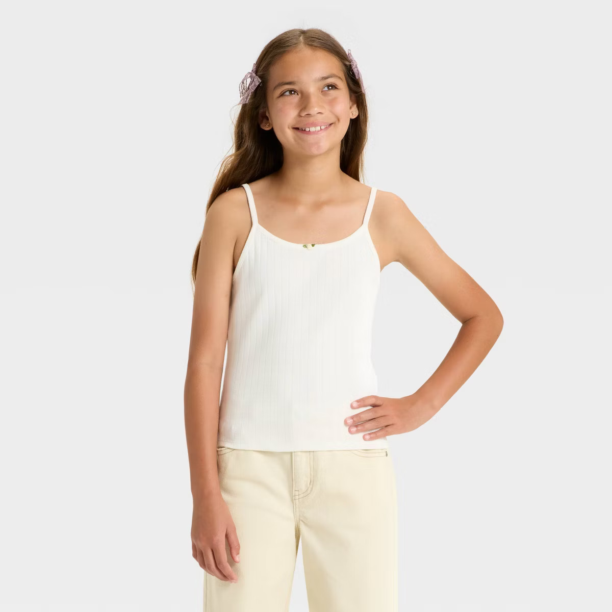 Girls' Pointelle Cami - art class™ | Target