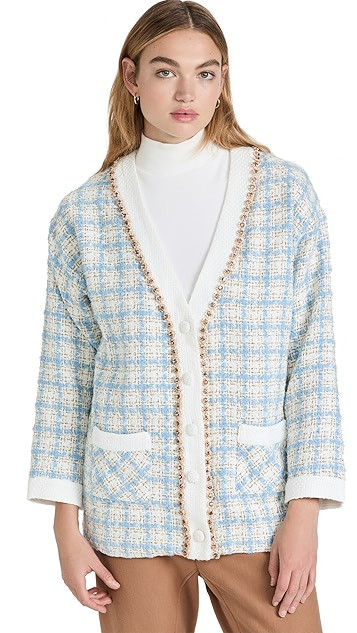 Milky Way Tweed Cardigan | Shopbop