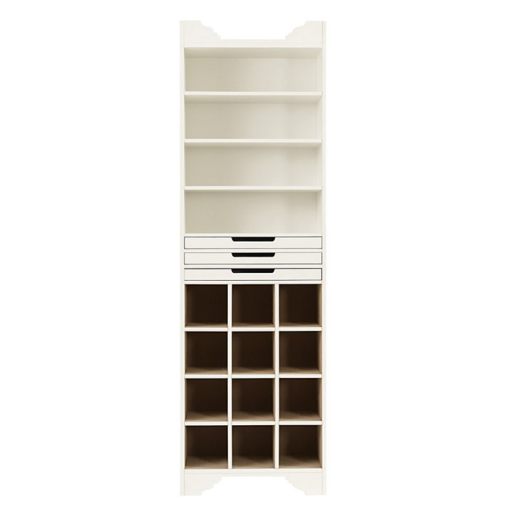 Sarah Storage Tower with Velvet  Lined Drawers & Adjustable Shelves | Ballard Designs, Inc.