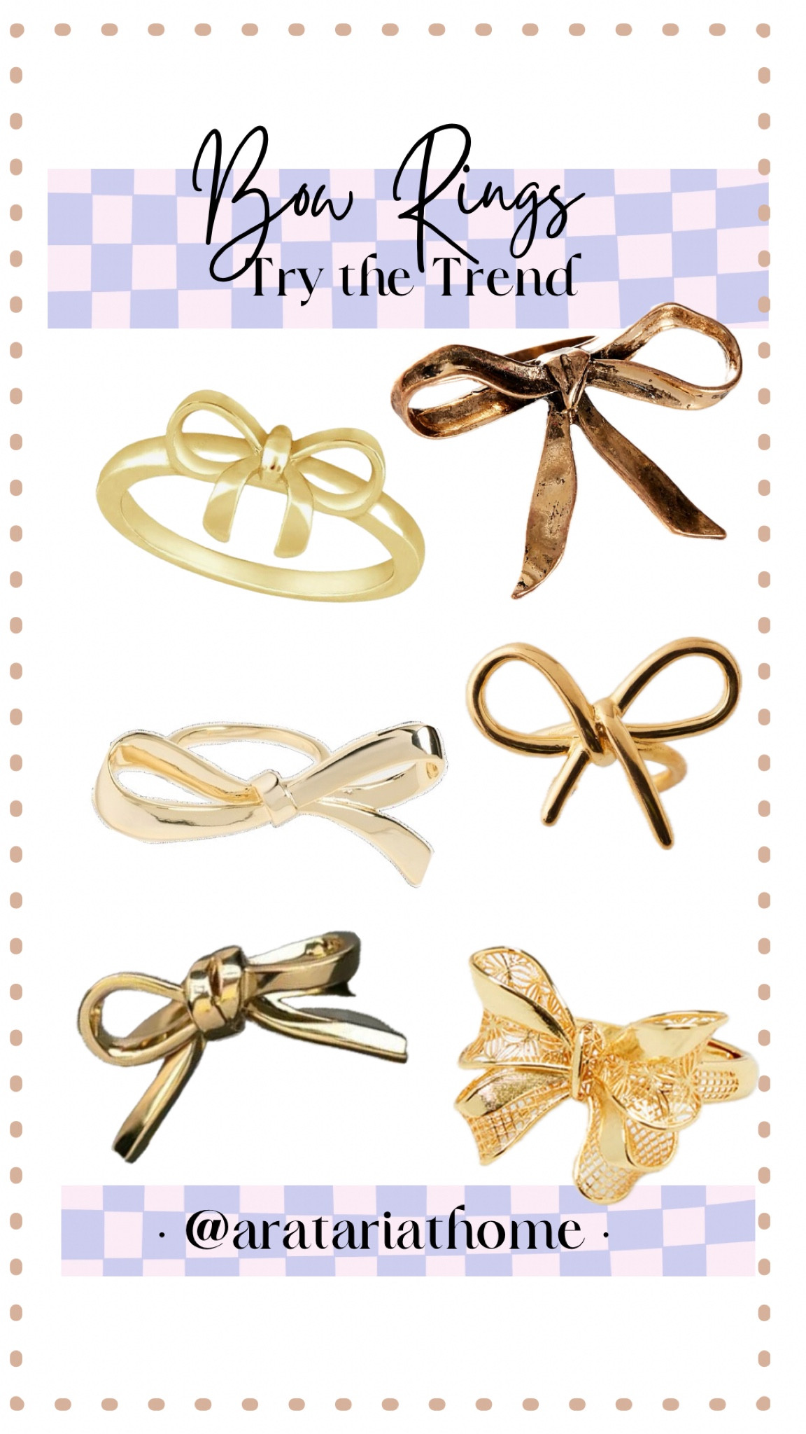 Try the bow ring trend with these cute options 



#LTKFindsUnder50 #LTKFindsUnder100 #LTKStyleTip