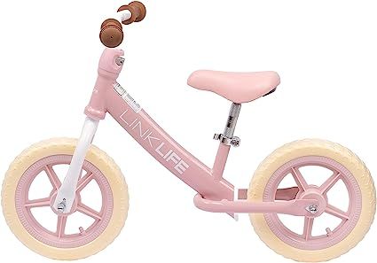 Sunvivi 12" Kids Balance Bike, Inflation-Free EVA Tires Kids Training Bicycle with Height Adjusta... | Amazon (US)