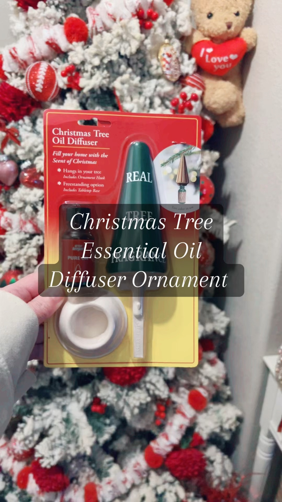 Christmas Tree Oil Diffuser Ornament
If you own a fake or Artificial tree, make everyone that comes in your
house think it is real. Fill your home with the beautiful scents of a
natural Tree.
Grab Yours here: https://amzn.to/3Bg2LsM

#ornaments #christmasornaments #essentialoils #essentialoildiffuser
#christmastreedecorating #homefragranceproducts #CommissionEarned

#LTKHome #LTKWatchNow #LTKHoliday
