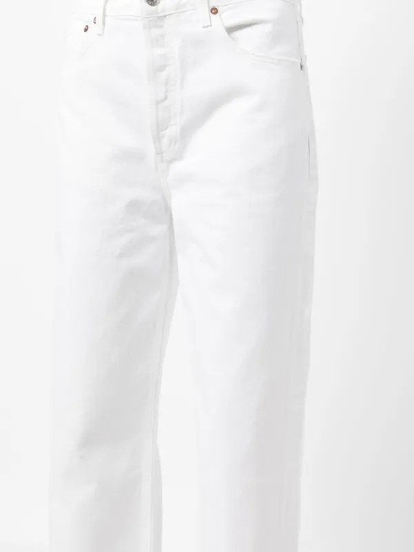 AGOLDE organic-cotton wide-leg Trousers - Farfetch | Farfetch Global