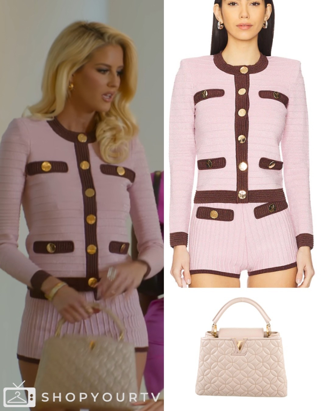 Emma Hernans Outfit in 9x01 of Selling Sunset 