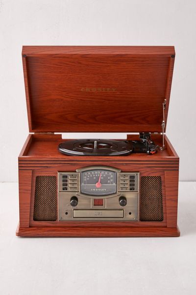 Crosley Lancaster Record Player Entertainment Center | Urban Outfitters (US and RoW)